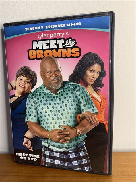 Tyler Perrys Meet the Browns: Season 7 (DVD, 2012, 3-Disc Set) OOP