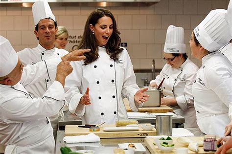 Prince William And Kate Middleton Cook Up A Treat In Chef School