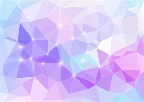 Abstract Gradient Triangle Geometric Background Purple Light Effect