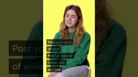 CLAIRO Singing Bags Acapella And Lyrics YouTube