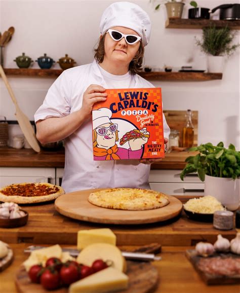 Lewis Capaldi Launches Big Sexy Pizza Line In Tesco And Iceland Stores