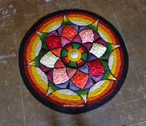 We will be back with. 60 Most Beautiful Pookalam Designs for Onam Festival - part 2