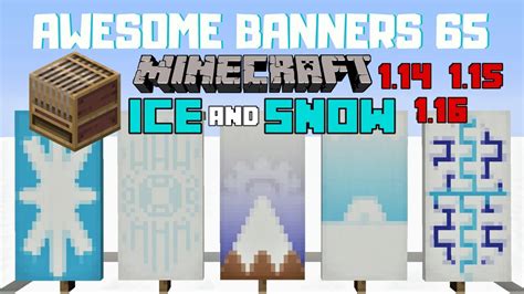 5 Awesome Minecraft Banner Designs With Tutorial 65 Loom Youtube