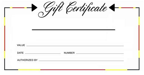 Gift Certificate Templates Free Elegant Professional Designs Specially Prepared In Word