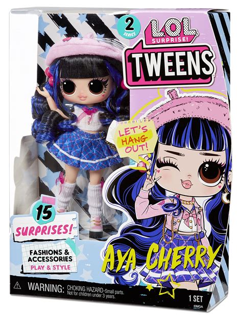 Lol Surprise Tweens Series 2 Fashion Doll Aya Cherry With 15 Surprises