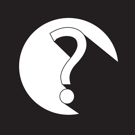 Question Mark Sign Icon 639581 Vector Art At Vecteezy