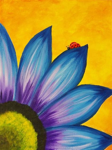 35 Easy Canvas Painting Ideas For Kids To Try Diy Flowers