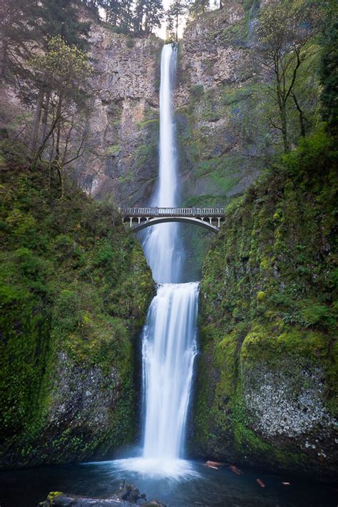 Multnomah Falls Oregon United States World Waterfall Database
