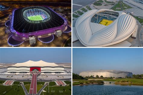 World Cup 2022 Stadiums Map Qatar Doha Construction Of Stadium For Images
