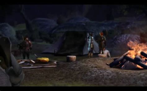 Dragon Age Origins Leliana S Song Party Camp In Game Avi YouTube