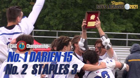 Darien Routs Staples To Win 18th Fciac Lacrosse Championship Youtube