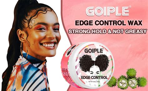 Goiple 825oz Edge Control Wax For Women Strong Hold Non Greasy Edge Control