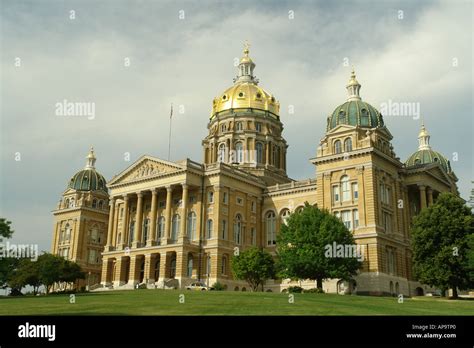 Ajd50024 Des Moines Ia Iowa State Capitol Building Stock Photo Alamy
