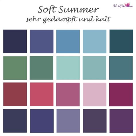 Der Soft Summer Farbtyp Merkmale Und Tipps Für Farben Soft Summer
