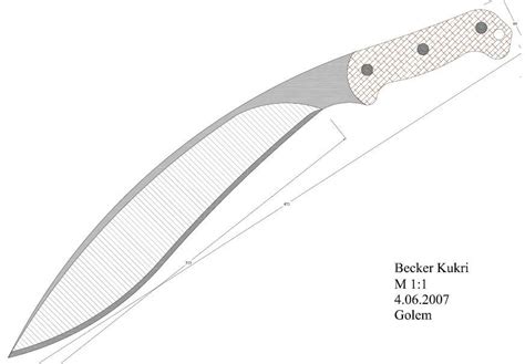 Cuchillos artesanales marcionil trindade caza bowie daga. Plantillas para hacer cuchillos | Knife design, Knife ...
