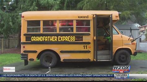 Grandfather Express Oregon Grandpa Buys Bus To Take His 10
