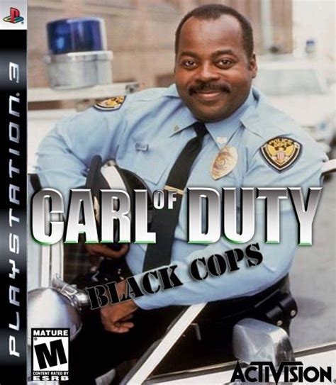 The Hottest Game This Christmas Carl On Duty Black Cops The Man In