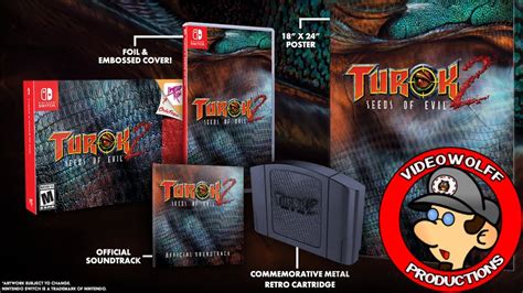 Limited Run Games Unboxing Turok 2 Seeds Of Evil Special Edition