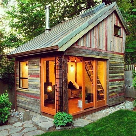 40 The Best Rustic Tiny House Ideas Backyard Sheds Backyard Storage