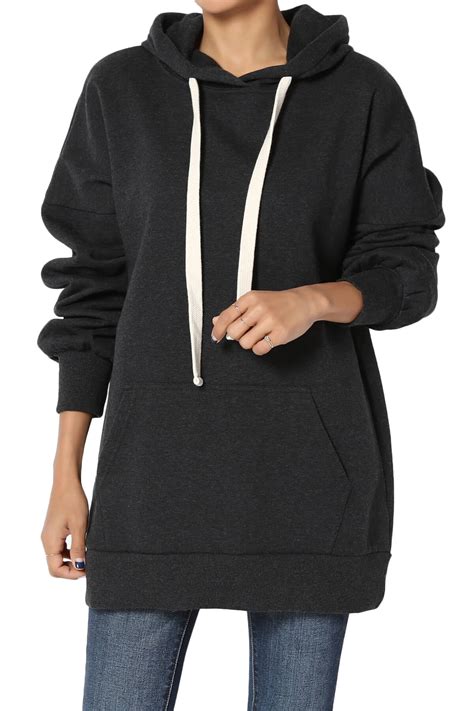 themogan women s s~3x oversized fleece hoodie pocket hooded pullover long sweatshirts