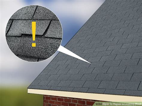 Start by soaking the areas where you suspect there might be leaks. 4 Ways to Repair a Leaking Roof - wikiHow