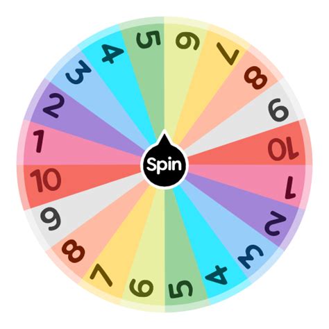 1 10 Spin The Wheel App
