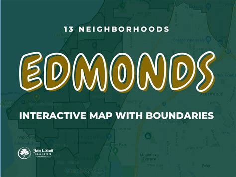 13 Edmonds Neighborhood Mapped Out On Interactive Map