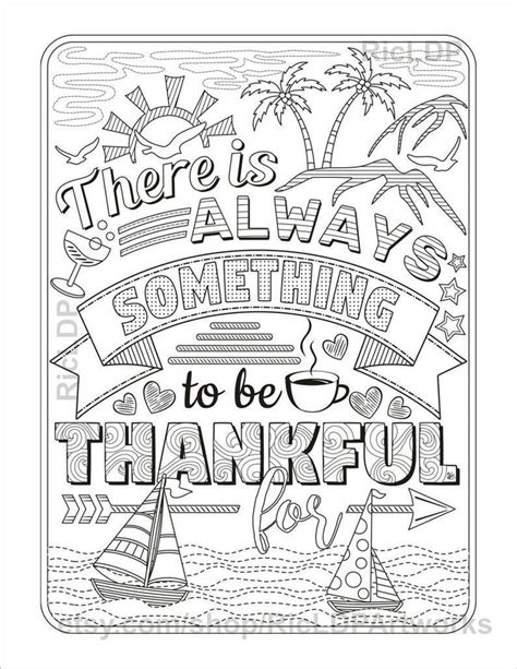 9 Printable Gratitude Coloring Pages To Show Thankfulness In 2021