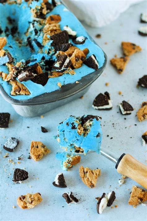 Cookie Monster Ice Cream Recipe The Three Snackateers