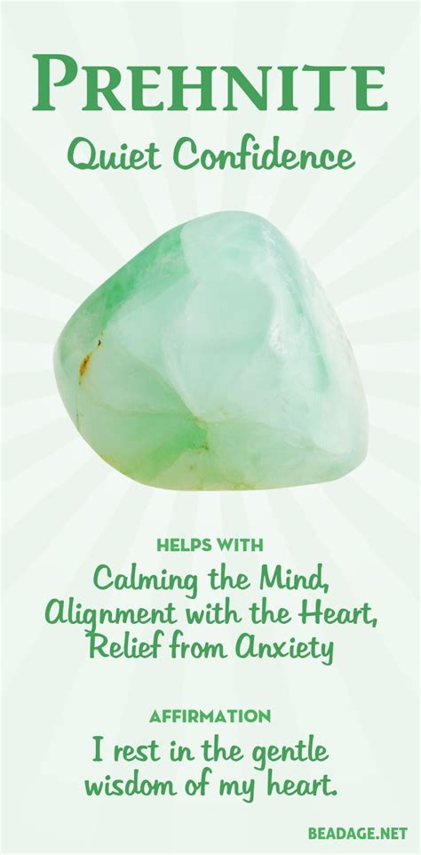 In ugaritic mot 'death' is personified as a god of death. Prehnite Meaning and Properties #crystalhealing | Crystal ...