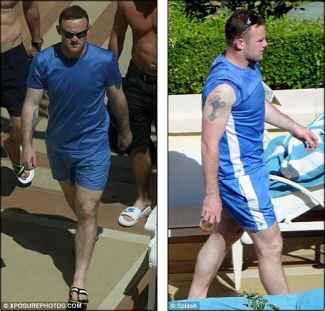 Get A Room Coleen And Wayne Rooney Get Hot And Heavy With Some Pool Pda In Vegas ~ Dailyceleb