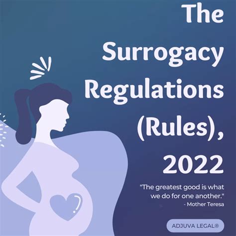 The Surrogacy Regulations Rules 2022 Adjuva Legal®