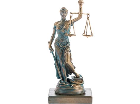Lady Justice Statue Themis Greek Goddess Sculpture 38cm Height Etsy