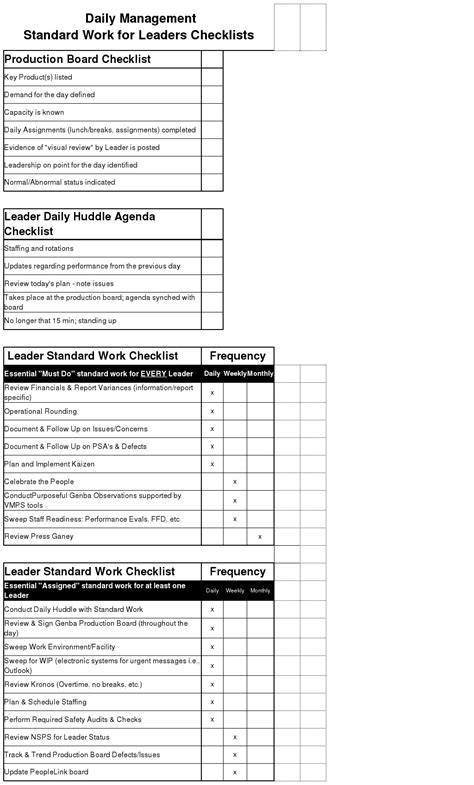 19 Checklist Examples In Excel Examples