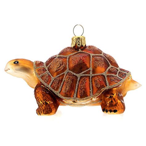 Blown Glass Christmas Ornament Gal Pagos Tortoise Online Sales On