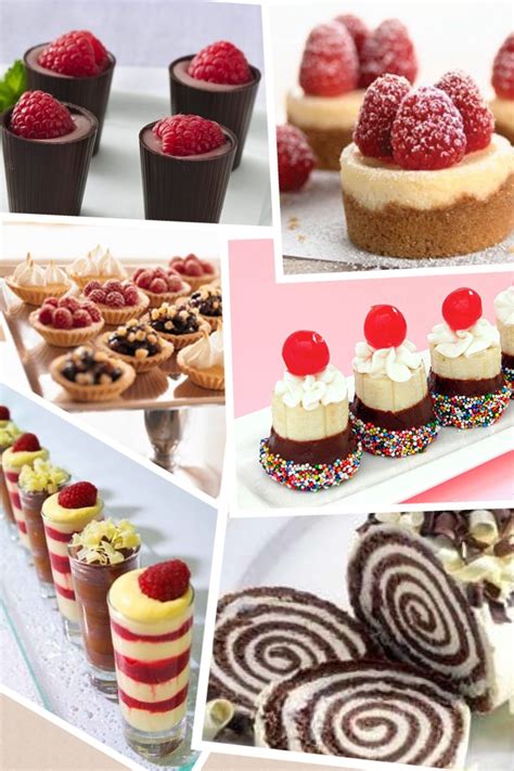 Mini Desserts Small Desserts Desserts