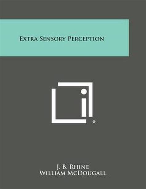 Extra Sensory Perception By Jb Rhine English Paperback Book Free