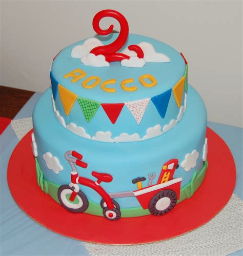 Choose an activity that he wants to try so you can spend the day with him. Boy Birthday Cake