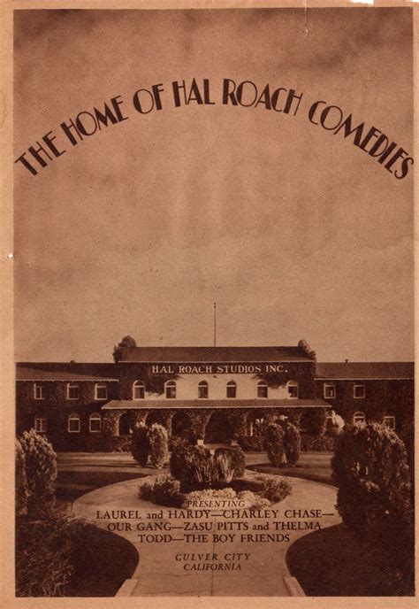 1930 S Hal Roach Studios Ad Culver City California Culver City
