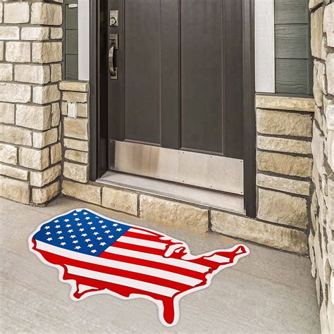 Unleash Your Pride With An Alien Floor Mat Featuring The United States
