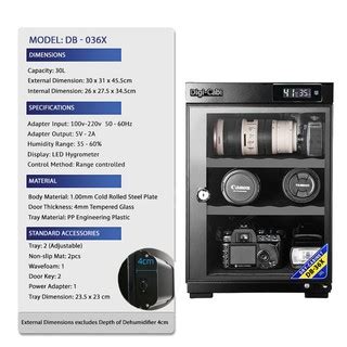 If you need more space. Digicabi i-Cabi Electronic Dry Cabinet 30L S32X and DB ...