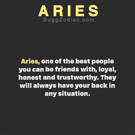 She is the best friend and companion. #Aries, one of the best people you can be friends with ...