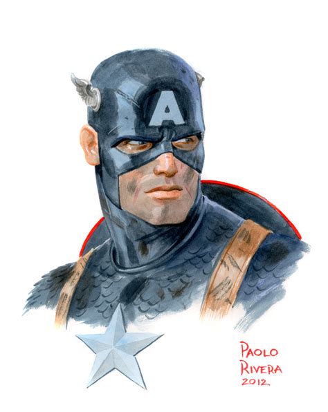 Fashion And Action The Captain America Art Of Paolo Rivera