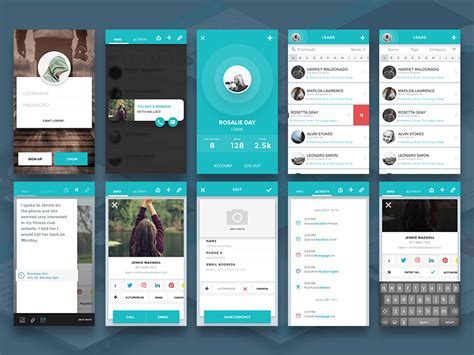Designing a mobile app mockup is the best way to visualize how your app prototype will look and feel when complete. Material Mobile App Design Sketch app