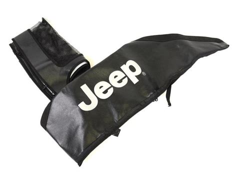 2007 2018 Jeep Cover Front End Jeep Logo Black 82210318ab My Mopar