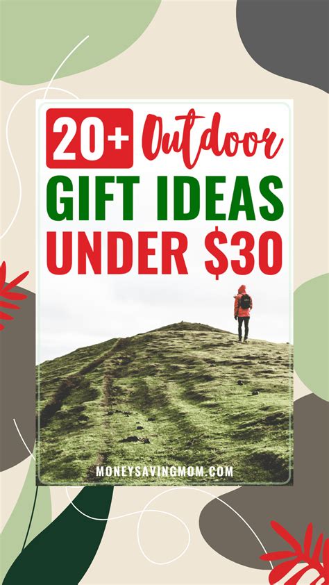 Maybe you would like to learn more about one of these? 20+ Outdoor Gifts for Adventurers Under $30 | Money Saving ...