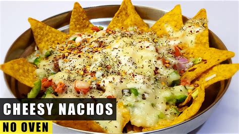 Nachos Chips Veg Cheese Nachos Mexican Nachos Chips No Oven Youtube