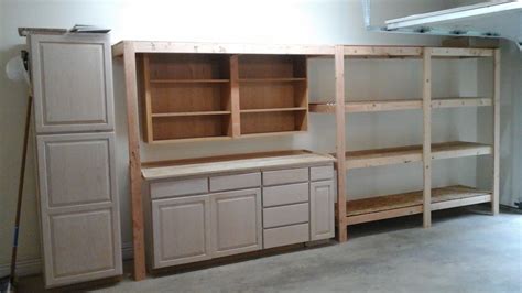 Old Kitchen Cabinets 2x4 Diy Garage Storage Favorite Plans Ana
