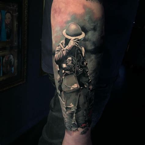 Soldier Tattoo By Basia Limited Availability At Revival Tattoo Studio