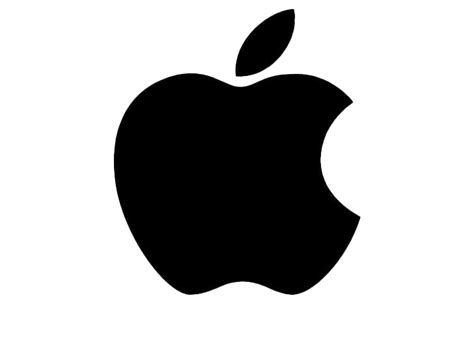 Apple Logo In Black